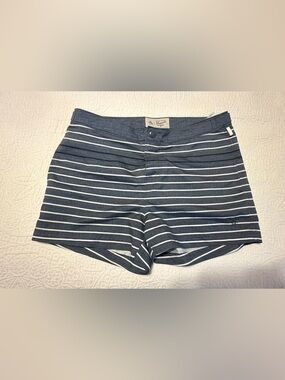 Original Penguin by Munsingwear Blue Striped Shorts